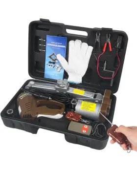 Jack3t Qrydwq Electric Car Jack 3 Ton Scissor 12v Portable Electri