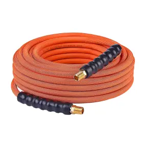 Rainbello Rb102008 1/4 In Lay Flat Air Hose 50ft 300 Psi Hybrid Flexible Compressor Hos