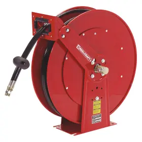 Th88050 Reelcraft Omp Dual Hose Reel Spring 1/2 In Mnpt 50 Ft 4nb33