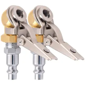Sf-1908bs1 Safelife 1/4 Inch Fnpt Ball Foot Air Chuck With Clip Truck Auto Car Tire Hose Tool Clip-