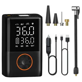 Seektik 743352205005 Tire Inflator Portable Air Compressor For Car Motorcycle Mini 150 Psi Electri