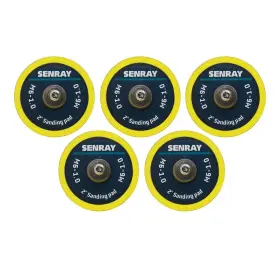 Senray 699974528407 2 Inch Da Polisher And Sander Pad 5pcs - M6 Thread Hook Loop Random Orbital