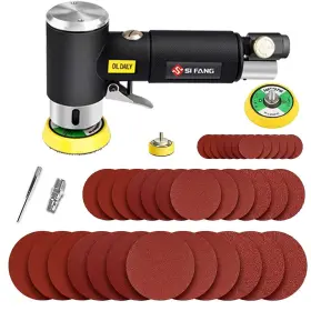 Si Fang Sf1a000002-51pcs/srp Mini Air Sander 1/2/3 Inch Pneumatic Small Orbital For Auto Body Work
