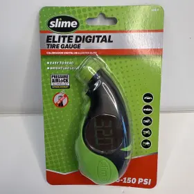 5-150 Slime 20475 New Elite Digital Tire Gauge Psi Pressure Airlock - Item #20475