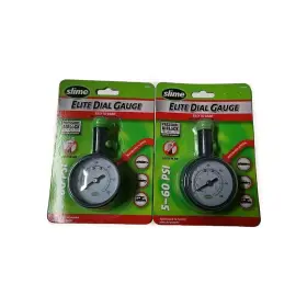 20486 Slime 2 New Elite Dial Gauge Easy To Read 5-60 Psi #20486