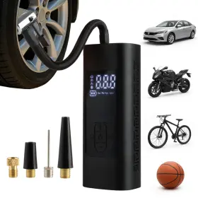 Stalwart 75-car2032 Tire Inflator Portable Air Compressor For Car Tires - 150psi 6000mah Cordless