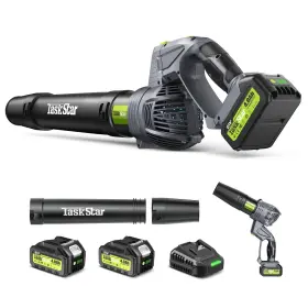 Taskstar Ts-bl200 Leaf Blower For Lawn 550cfm Battery Electric Cordless Small