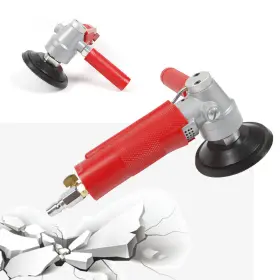 Bc-ws100 Tbvechi 4 Inch Pneumatic Water Polisher Wet Air Sander Grinder Fit Marble Granite Stone New