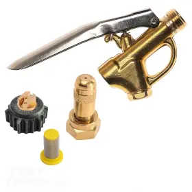 Tt2345678955-k Teejet Heavy Duty Brass Spray Gun With Filter And Nozzle Set