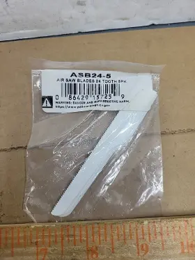 Asb24-5 The Install Bay 5 Pack Metal Cutting Air Saw Blade 1/2 Inch 24 Tpi Asb24