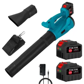 Lycfj-1 Tiktik Leaf Blower Cordless With 2 X 6.0ah Battery And Charger 540cfm/170mph Cordles