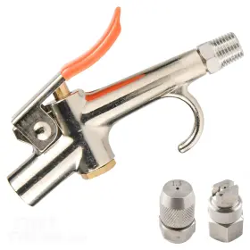 Tt2345678933-k Tint Tanks Metal Spray Gun With Flat Fan And Adjustable Cone Nozzle Set