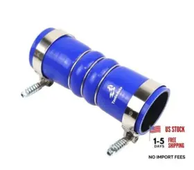 Tmkool Tmk-sh-cac-8l-25-bl High Temperature 8 Inch Length 4-ply Reinforced 2.5 Id Straight Charge Air