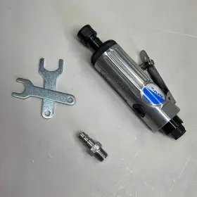 25-520tf Tru-flate Tru-flte Compact Mini Die Grinder With Hi Flo Plug Included Chrome