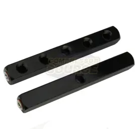 Mb-t5 Universal 5 Way Air Hose Coupler Distribution Block Line Splitter Manifold 1/4 Inch Npt 6 7 8