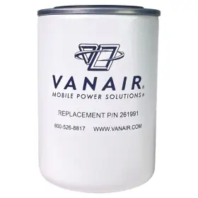 261991 Vanair Compressor Oil Filter - Replacement Part