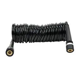 W9y-vca-34 Viair 30 Ft Coil Hose Pu Inside Braided Quick Connect Coupler On Both Ends