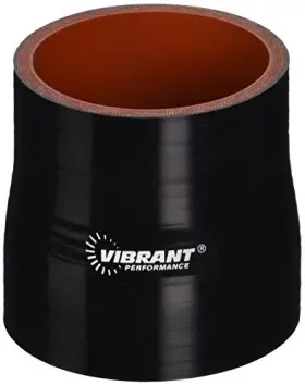 Vibrant 2771 Power Hose Coupler Silicone 4ply Aramid Reinforced Straight Reducer