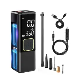 Spt066 Viterro Tire Inflator Portable Air Compressor For Car - 150psi With Digital Gauge Co