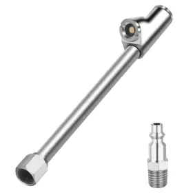 Gl-1952a-1 Wncgc 1/4 Inch Fnpt Dual Head Air Chuck 2-way Connection Closed Tire F