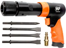 Wp01125 Wp Workpad 190mm Long Barrel Air Hammer With Quick Change Chisel Retainer And 4-
