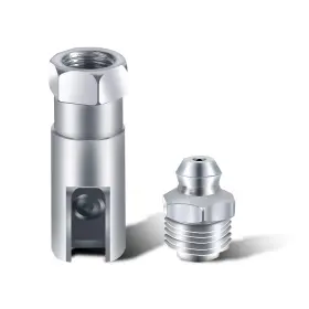 Xihircd-f1 Xihircd Grease Coupler Gun Tip Fitting Adapter With 1/8in Npt Threads Push On