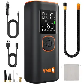 Vp-18 Ymxa Car Tire Inflator Portable Air Compressor - 4x Faster 160 Psi Dc 12v Pum