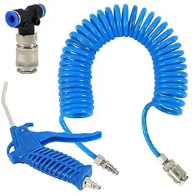 Ah0178 Zeromall Air Blow Gun Kit Duster Cleaning Nozzle Spray Tool With 5 Meter