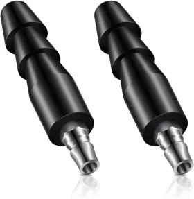 Cf-zhanmai-1339 Zhanmai 2 Pcs Vac U Lock Adapter Quick Air Connector Device Black