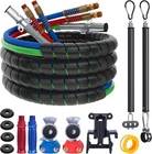 Cheemuii 15FT Semi Truck Air Line Kit With Gladhand Holder Springs Red & New. Price: $195.20.