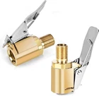 2PC Locking Tire Air Chuck Brass Inflation Adapter Clip For Compressor Pump New. Price: $8.99.