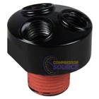Prevost 3 Way Air Hose Coupler Splitter Manifold Block 1/4" Npt A15-201 New. Price: $11.95.