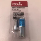 Hyper Tough 1/4 Inch High-flow Coupler And Plug Set 13-903HT New. Price: $8.02.
