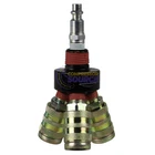 3 Way Air Hose Splitter Manifold Block Kit 1/4" Npt W/ & Plug New. Price: $22.95.