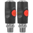 3/8" Npt Push Button Automotive Style Coupler Prevost PREVOS1 USI061252 Pack New. Price: $59.95.