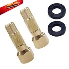 2PCS Car Tire Air Chuck, Heavy-duty Screw On 1.76 0.68 Inch, Gold New. Price: $9.80.