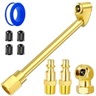2 Way Connection Air Chuck Set - 1/4 Inch Female Npt Closed Ball Heavy Duty D... New. Price: $15.89.