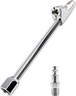 Godeson Dual Head Air Chuck, All-metal Tire With Straight & 30 Angled, 1 New. Price: $14.78.