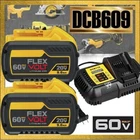 2PACK 9.0AH For Dewalt Flexvolt 20V/60V Max Battery Lithium-ion DCB609 /charger New. Price: $99.00.