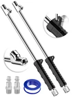 14 Extended Reach Dual Head Air Chuck, 2-WAY Connection 1/4 Fnpt Straight Loc... New. Price: $34.02.