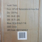 Eastwood Grade Steel Air Hose Reel With Retractable 50 Foot 3/8" Swivel 300PSI New. Price: $145.99.