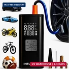 Tire Inflator Portable Air Compressor - 4X Faster, 150 Psi & 20000 Mah Battery, New. Price: $53.23.