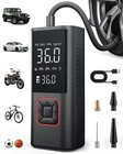 Powools Cordless Tire Inflator 150PSI Portable Air Large Capacity, Red New. Price: $76.87.