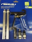 Pistol Grip High Flow Blow Gun Kit With 3 Nozzle Air Compressor Tool Accessories New. Price: $34.95.