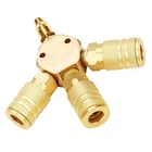 Pacify 3 Way Air Manifold Steel 1/4'' Universal Hose Splitter Yellow New. Price: $22.39.
