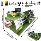 8"*29.5" 110V 1100W Double Chuck Precision Metal Bench Lathe With Grating Ruler New. Price: $2182.24.
