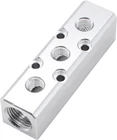 Air Manifold, 3 Way 5 Port Compressor 1PCS Silver New. Price: $20.33.