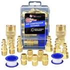 Air Compressor Fittings, Hose Kit, 15PCS Line And... New. Price: $29.49.