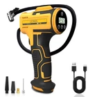 Tire Inflator Portable Air Compressor, Cordless Handheld Pump With Digita... New. Price: $37.16.