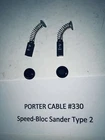 Porter Cable # 330 Part Brush & Cap Corded Palm Speed Bloc Sander Used. Price: $30.00.
